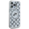 Karl Lagerfeld KLHMP15LHMCKMHT iPhone 15 Pro  6.1 przezroczysty/transparent IML Monogram Karl&Choupette Head MagSafe